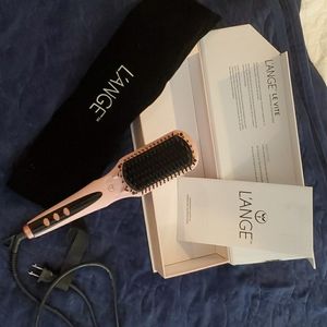 Lange Le Vite hairbrush straightener